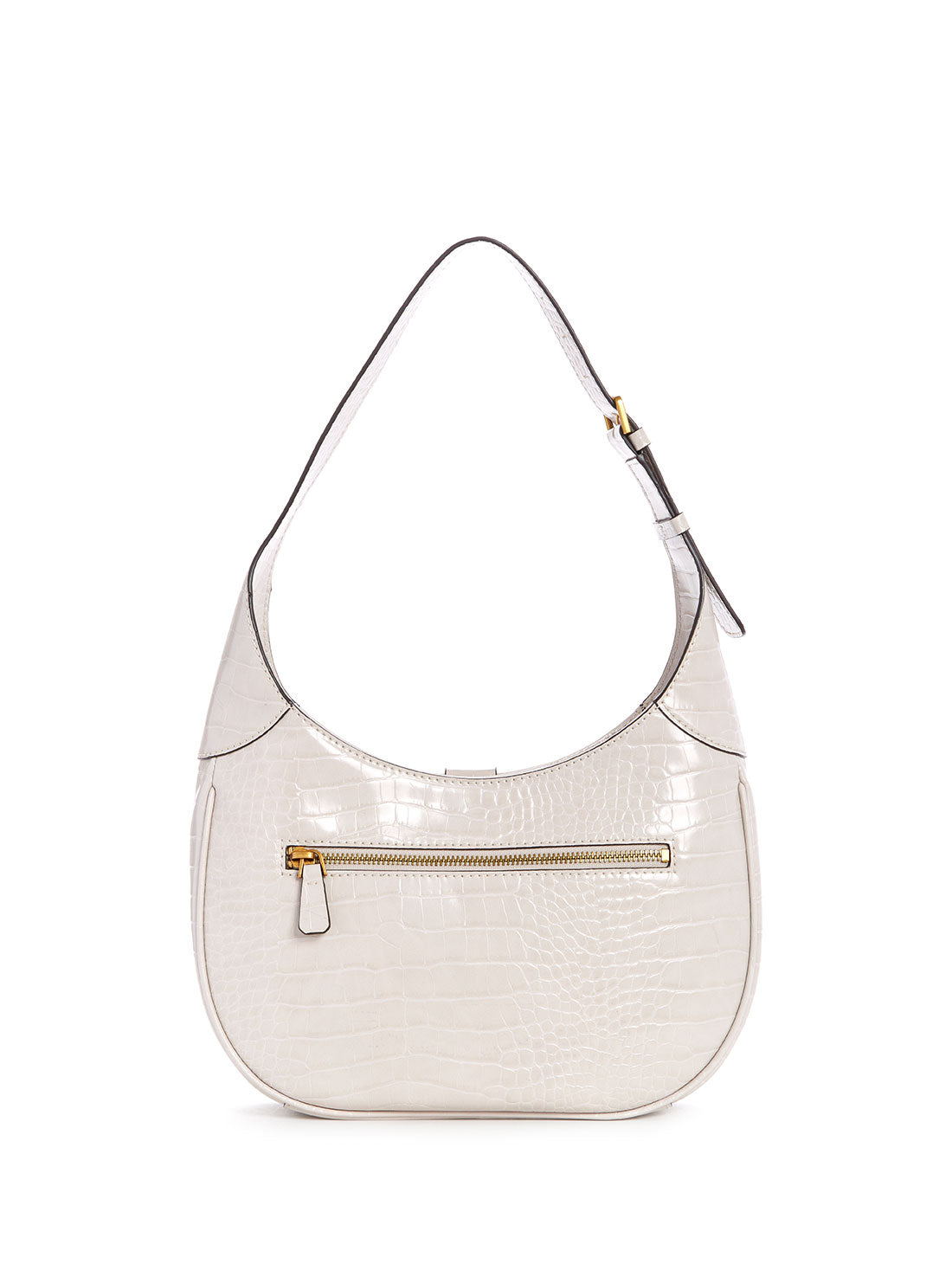 GUESS Women's Cream Logo Maimie Hobo Bag CB840902 Back View