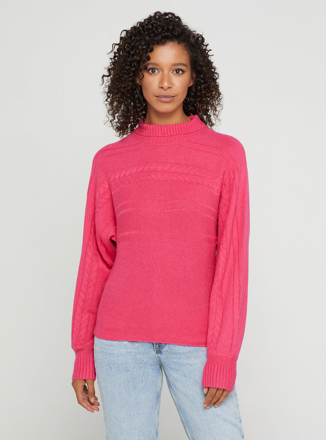 Guess hot sale pink jumper