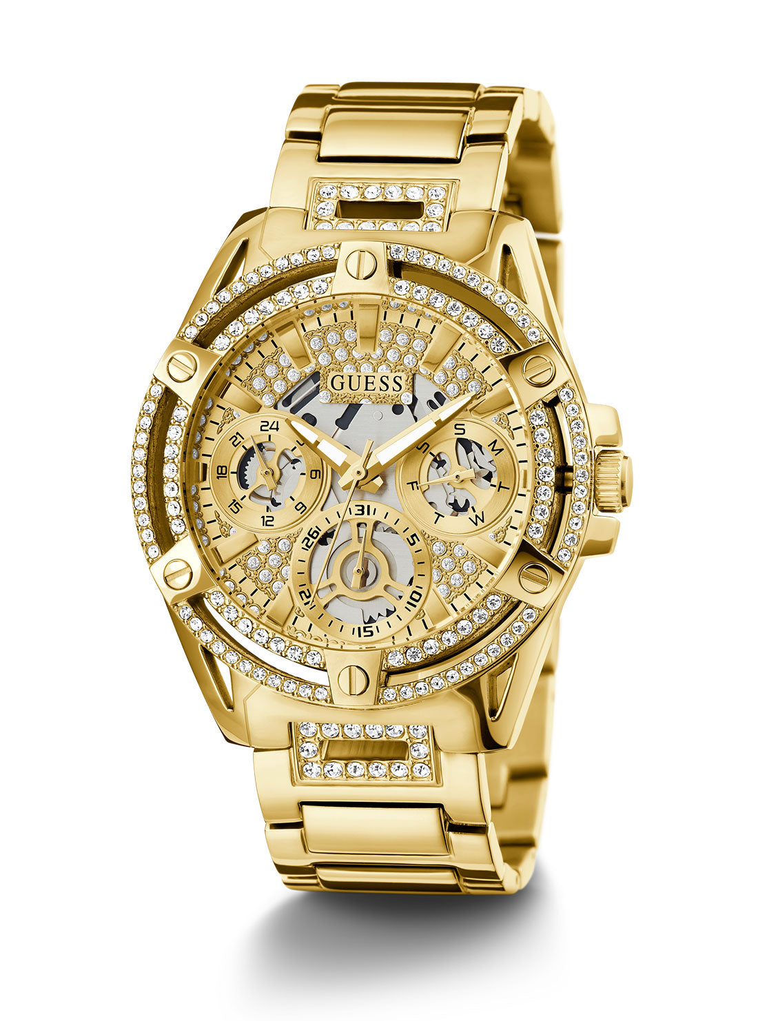 Gold Crystal Queen Watch