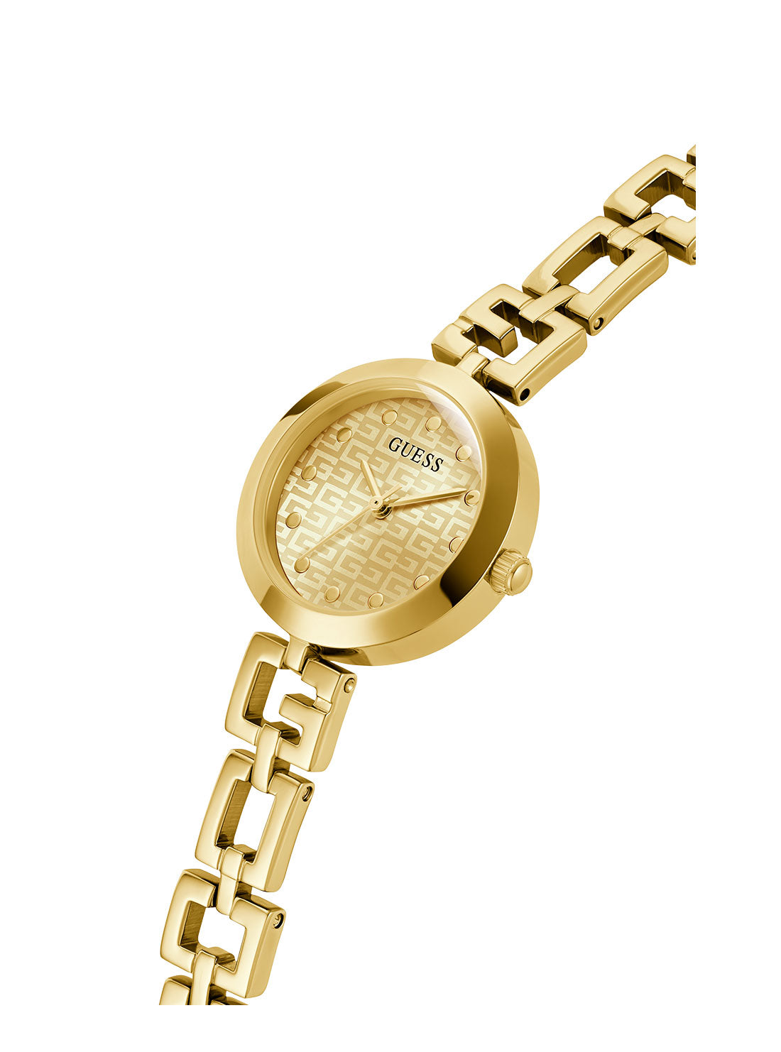 GUESS Women's Gold Lady G Watch GW0549L2 Angle View