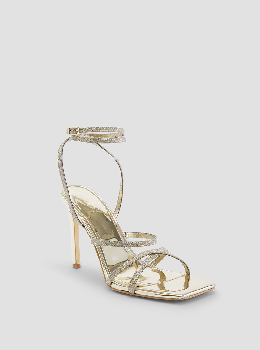 Guess high hotsell heels gold