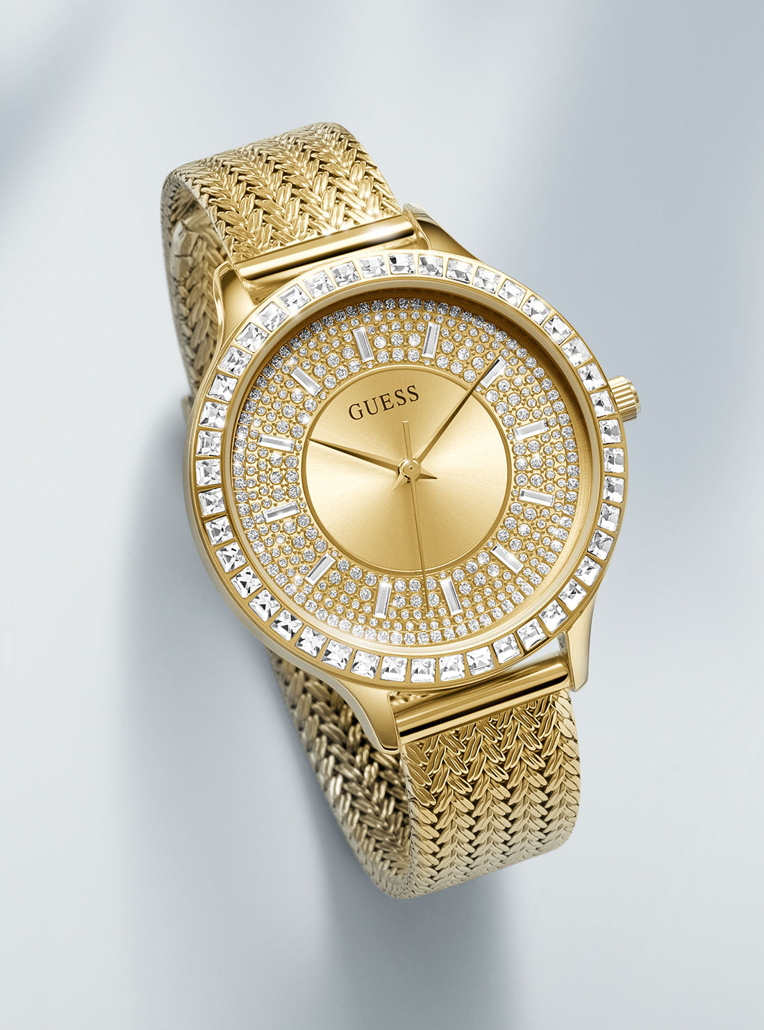 Gold Soiree Mesh Watch