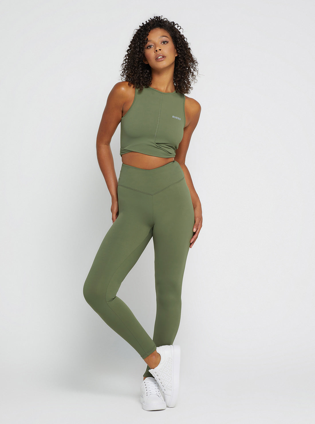 Green Coline Active Leggings - GUESS