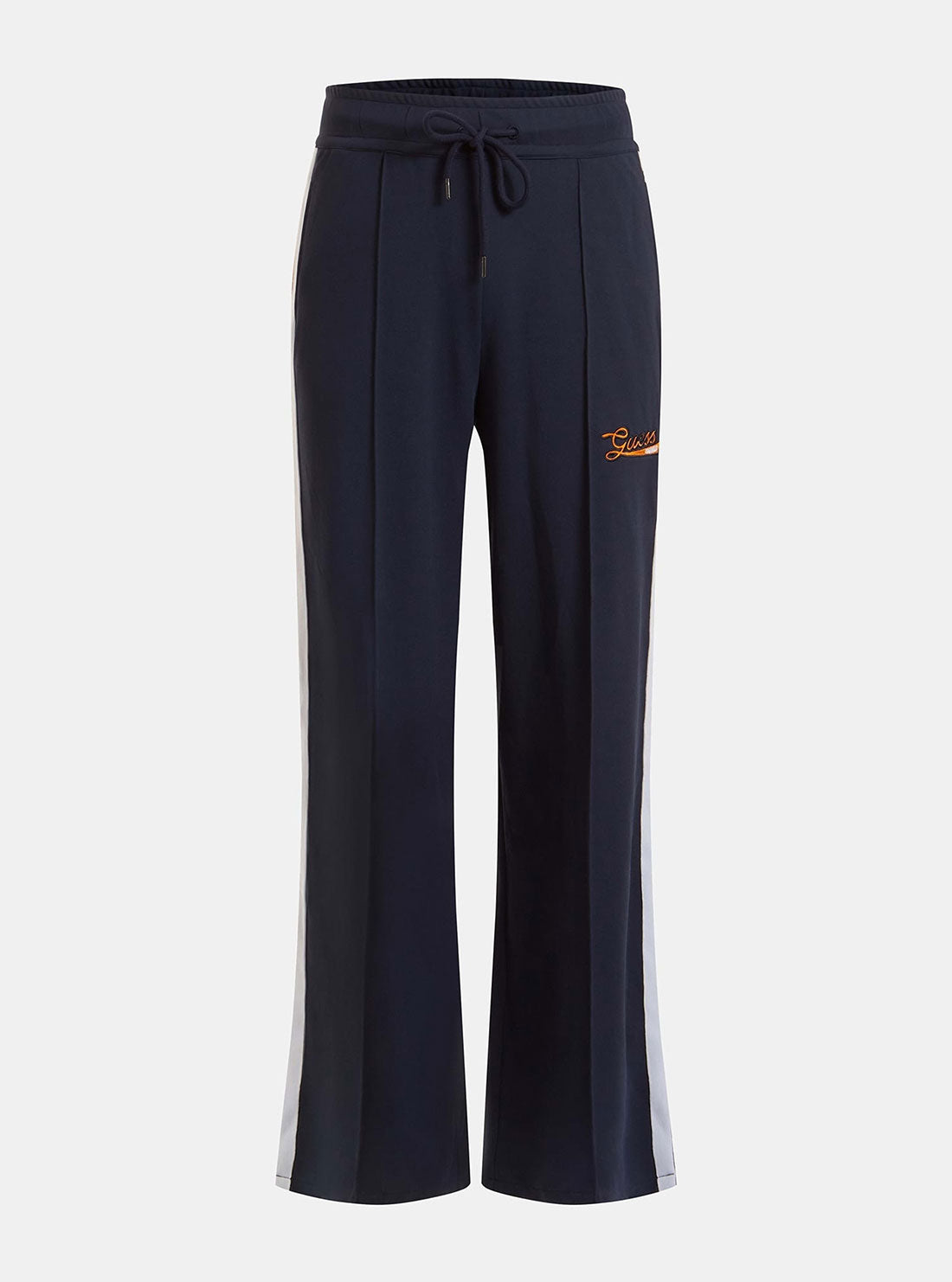 GUESS Women's Guess Originals Navy Virsa Trackpants W2YB05K7PU0 Ghost Front View
