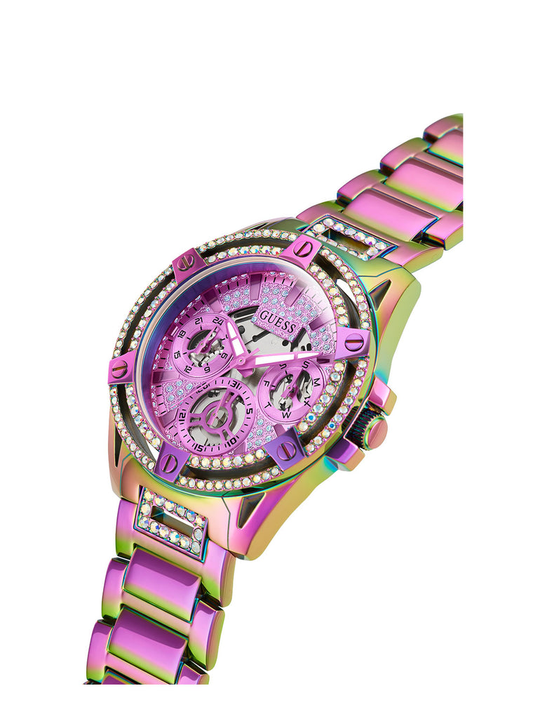 Iridescent Crystal Queen Watch - GUESS