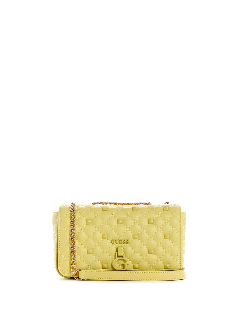Lime Rue Rose Mini Crossbody Bag GUESS