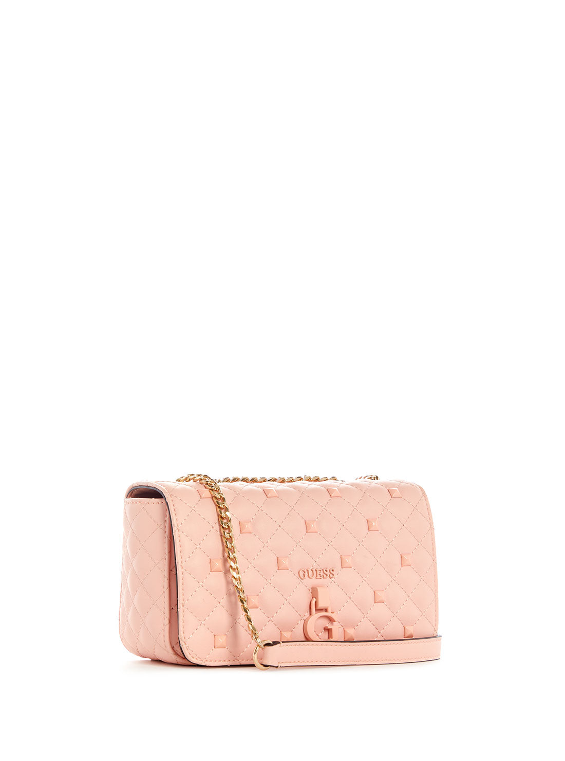 Peach Rue Rose Mini Crossbody Bag - GUESS