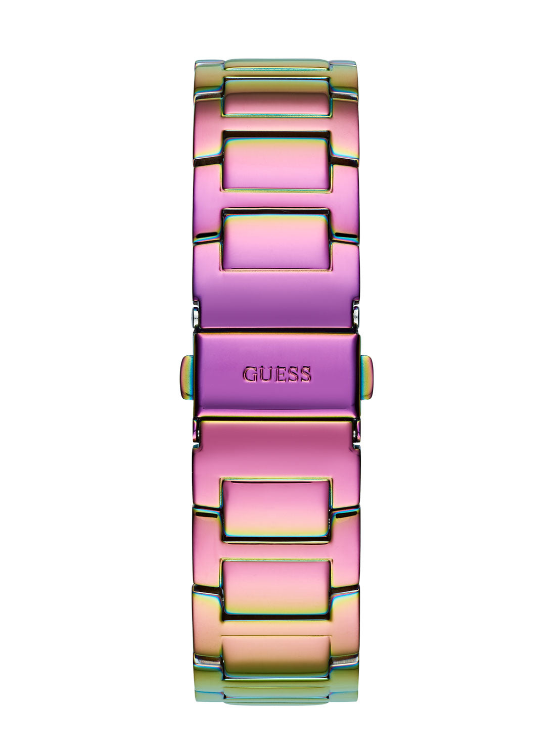 GUESS Women's Purple Lady Frontier Crystal Watch GW0044L1 Back View