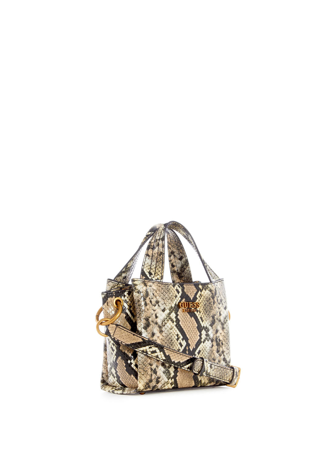 Guess python print mini bag Talla UNICA Color RED