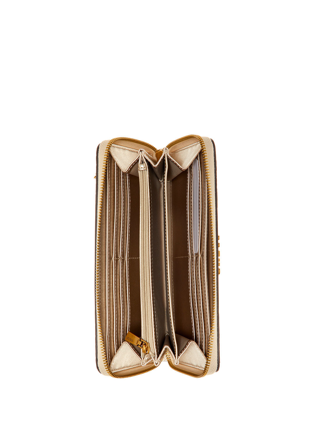 GUESS Women's Stone Elenia Large Wallet QB867746 Inside View