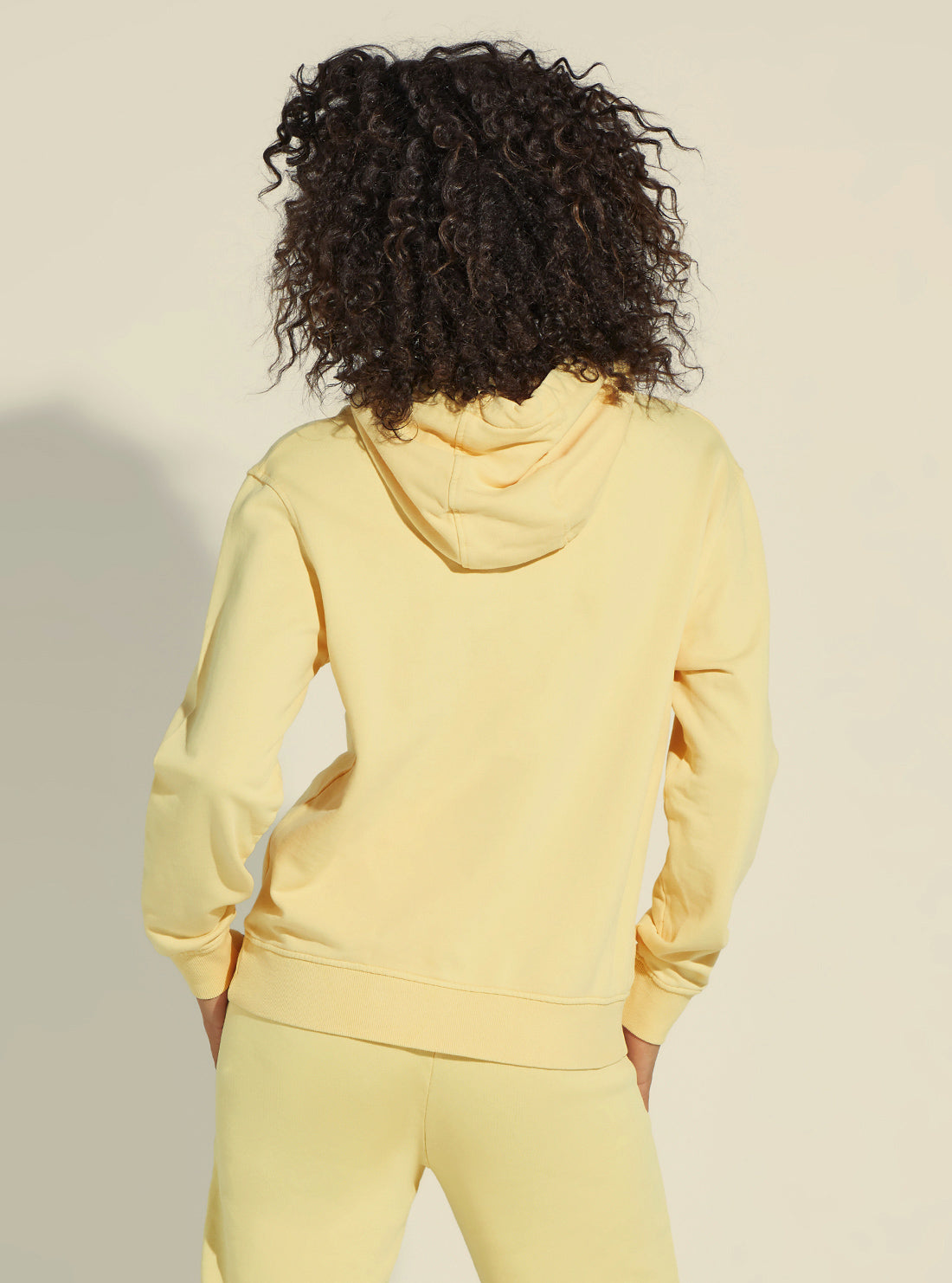 Guess clearance hoodie yellow