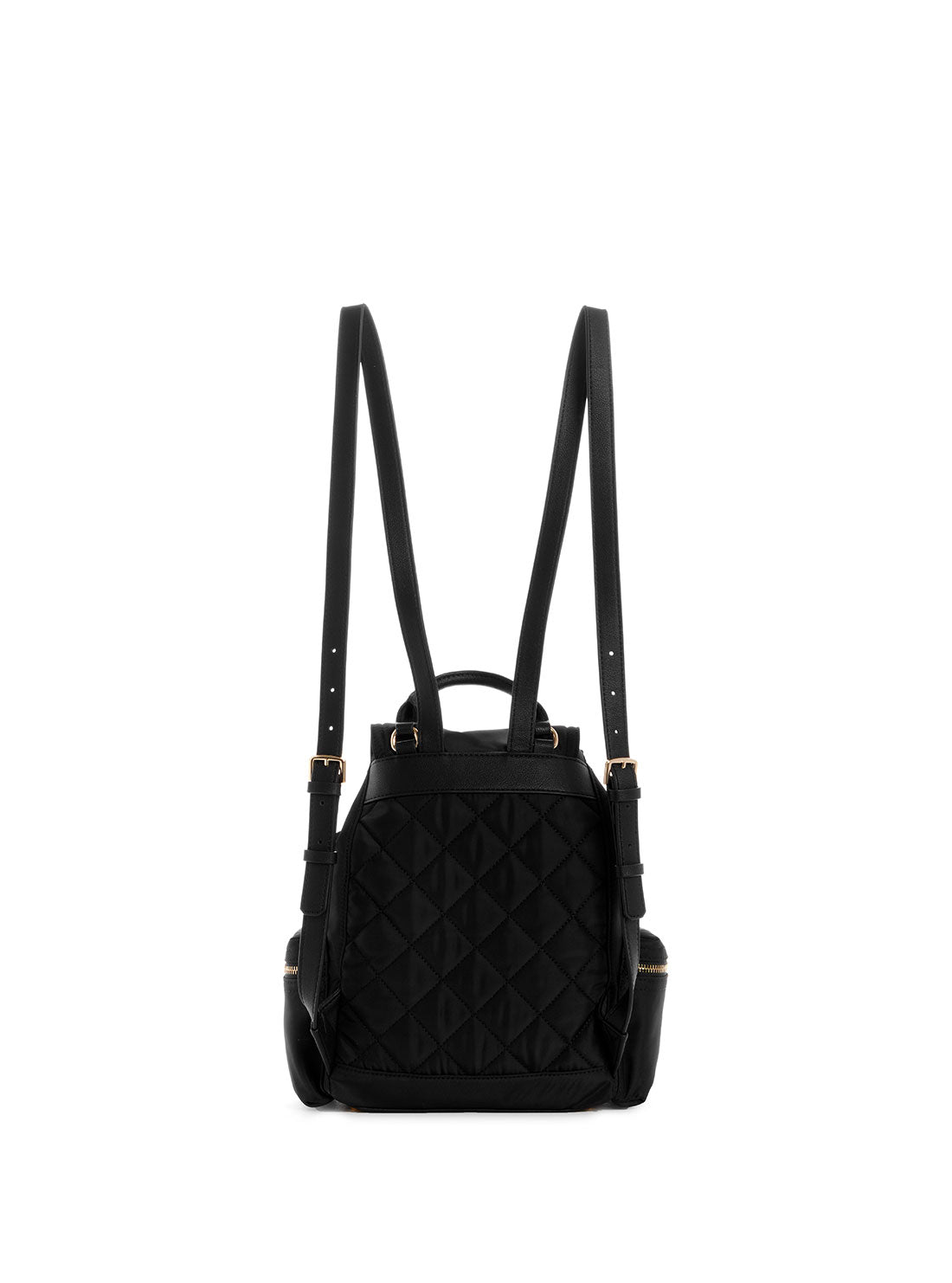 GUESS Women's Eco Black Gemma Backpack EYG839532 Back View