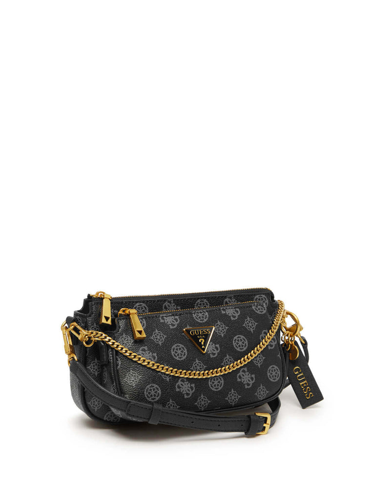 Black Logo Arie Crossbody Bag GUESS