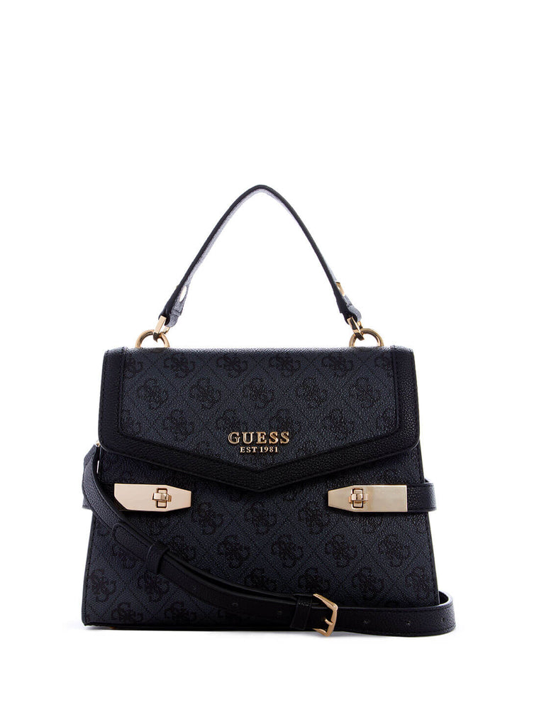 Black Zadie Logo Crossbody Bag - GUESS