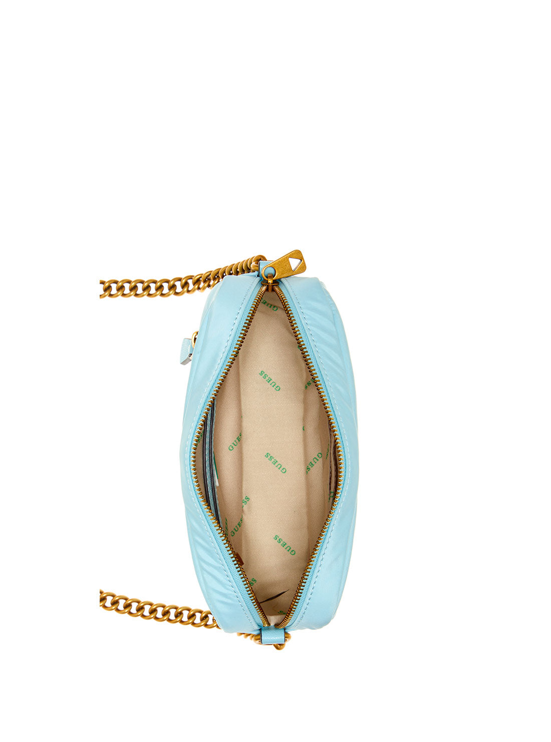 Eco Aqua Gemma Crossbody Bag - GUESS