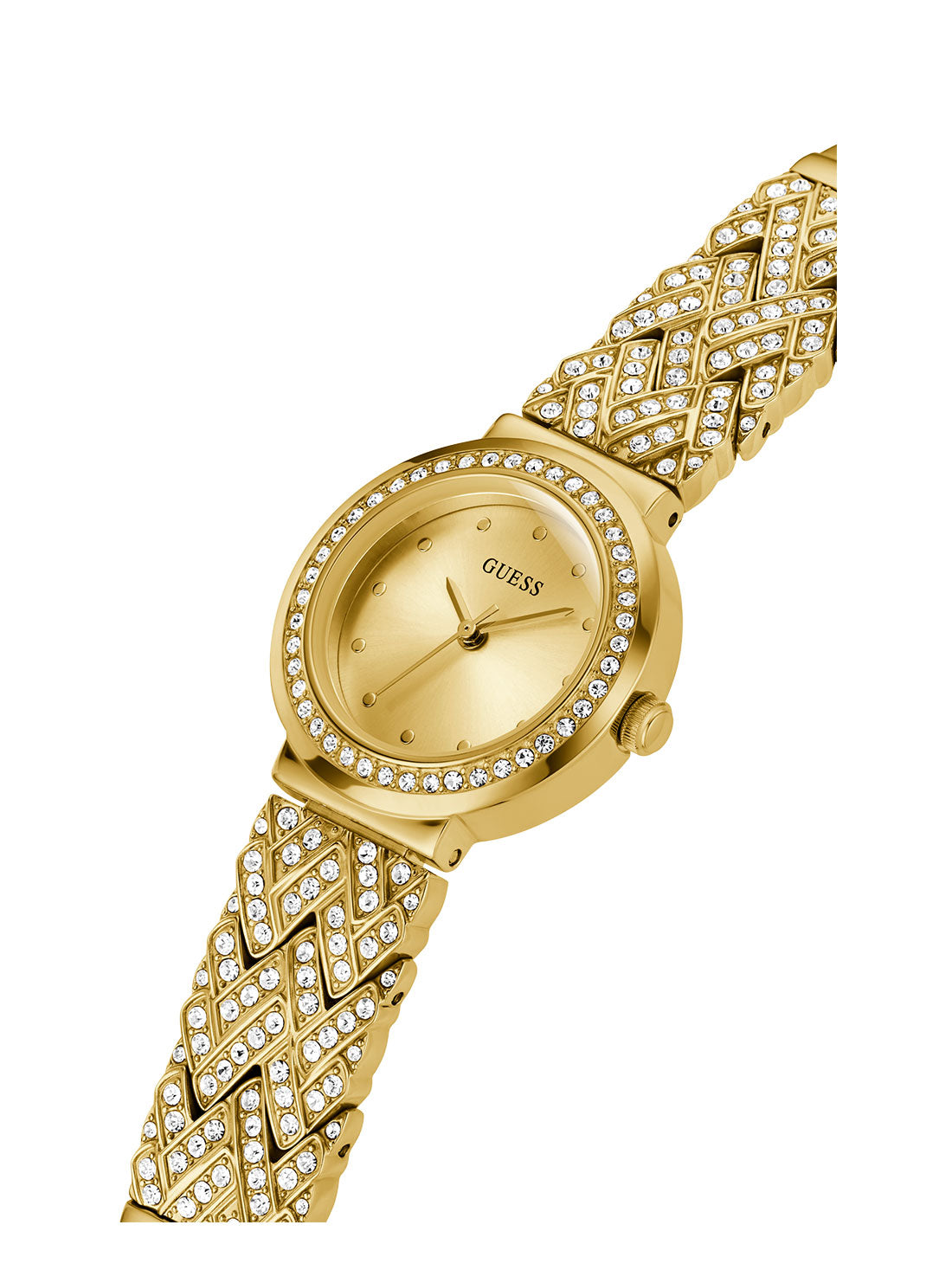 Gold Treasure Crystal Watch