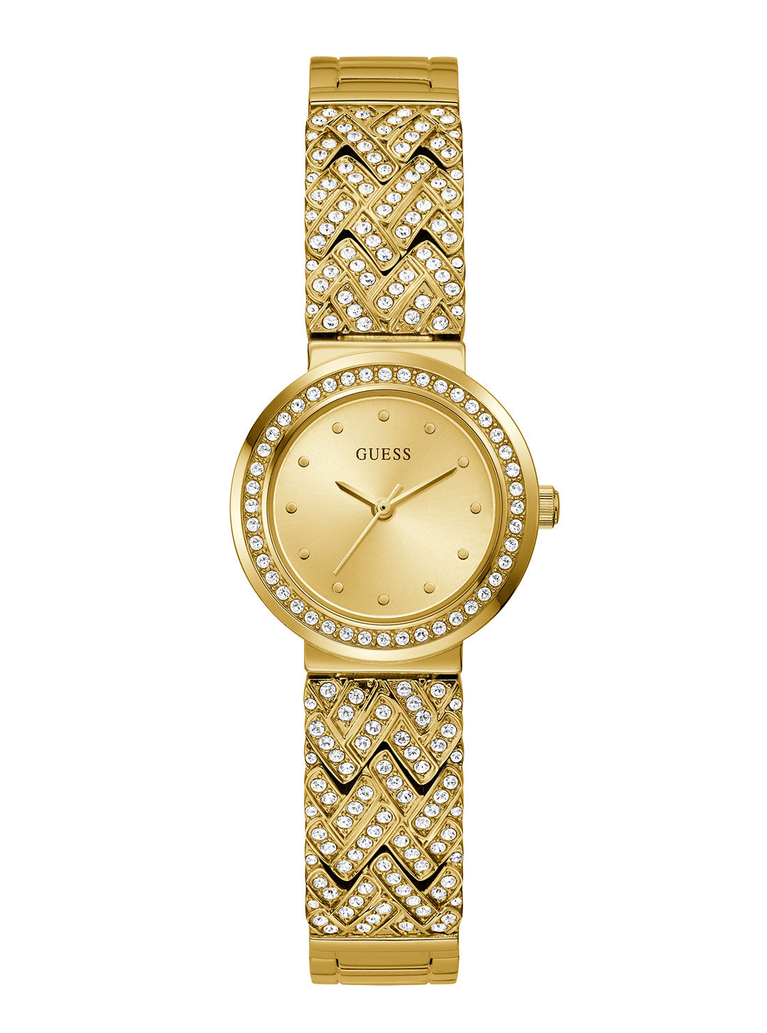 Gold Treasure Crystal Watch