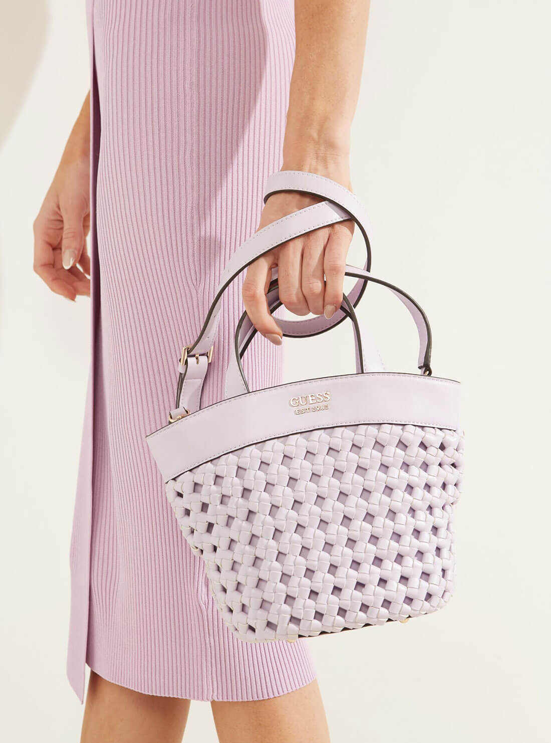 Guess sicilia mini tote Clearance