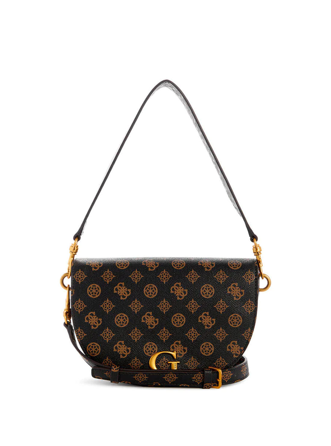 Guess saddle bag black Clearance