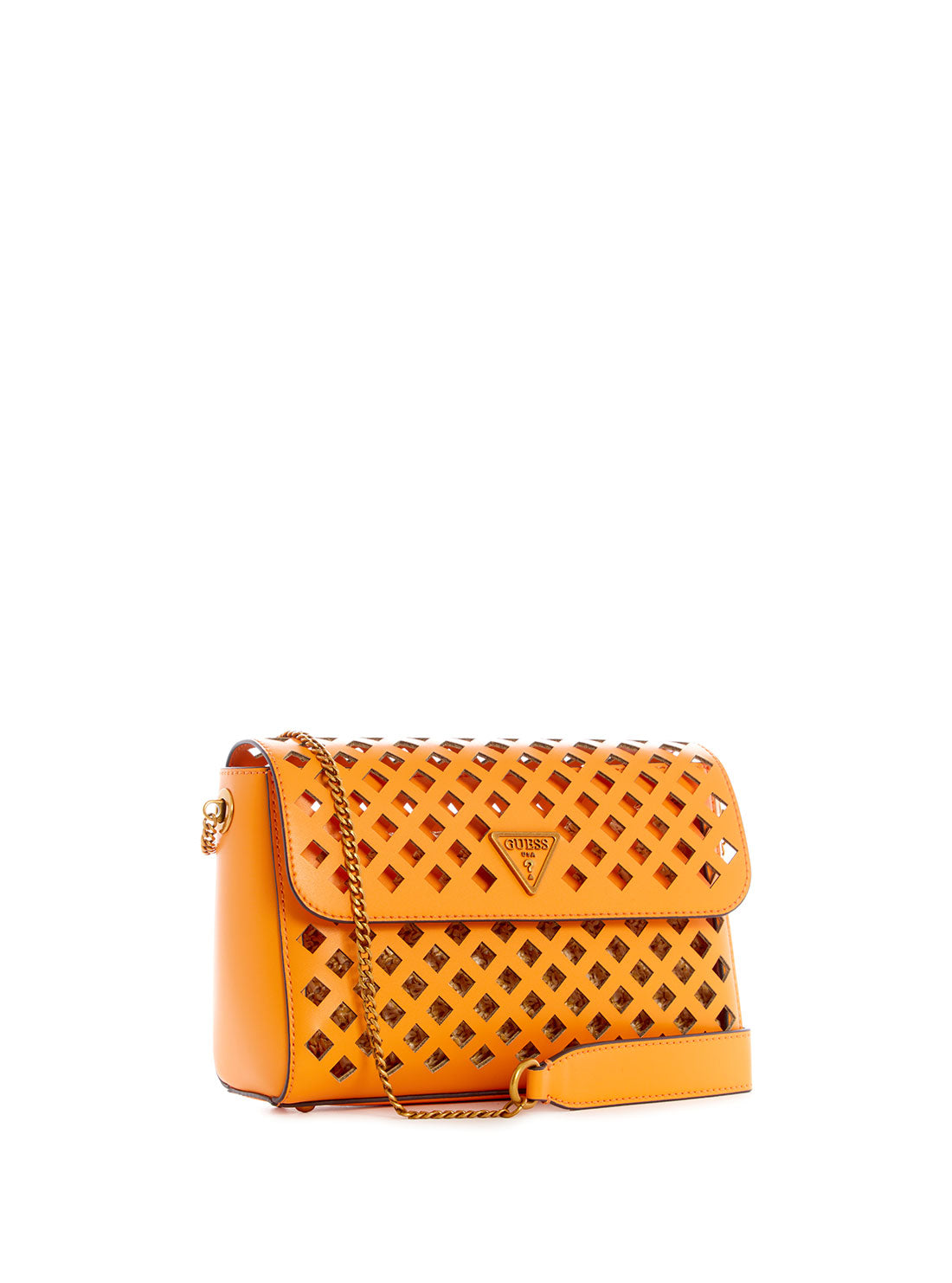 Orange Aqua Crossbody Bag