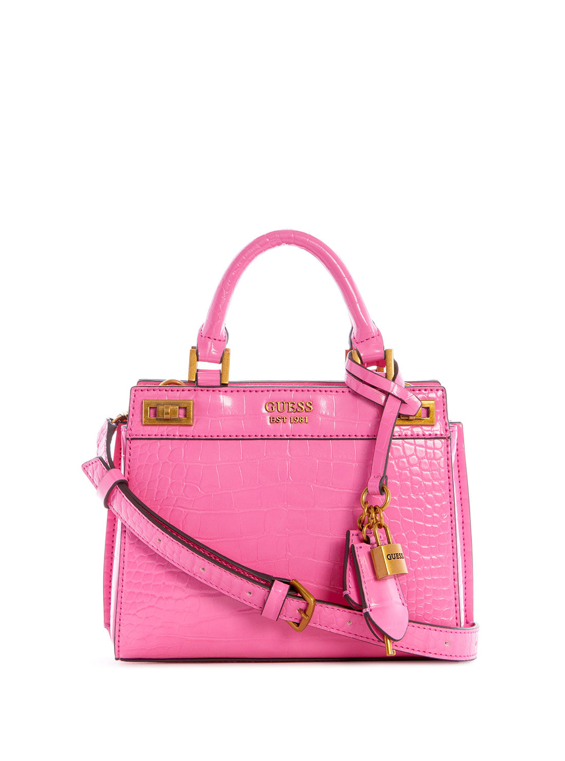 Guess Women's Katey Mini Satchel - Pink