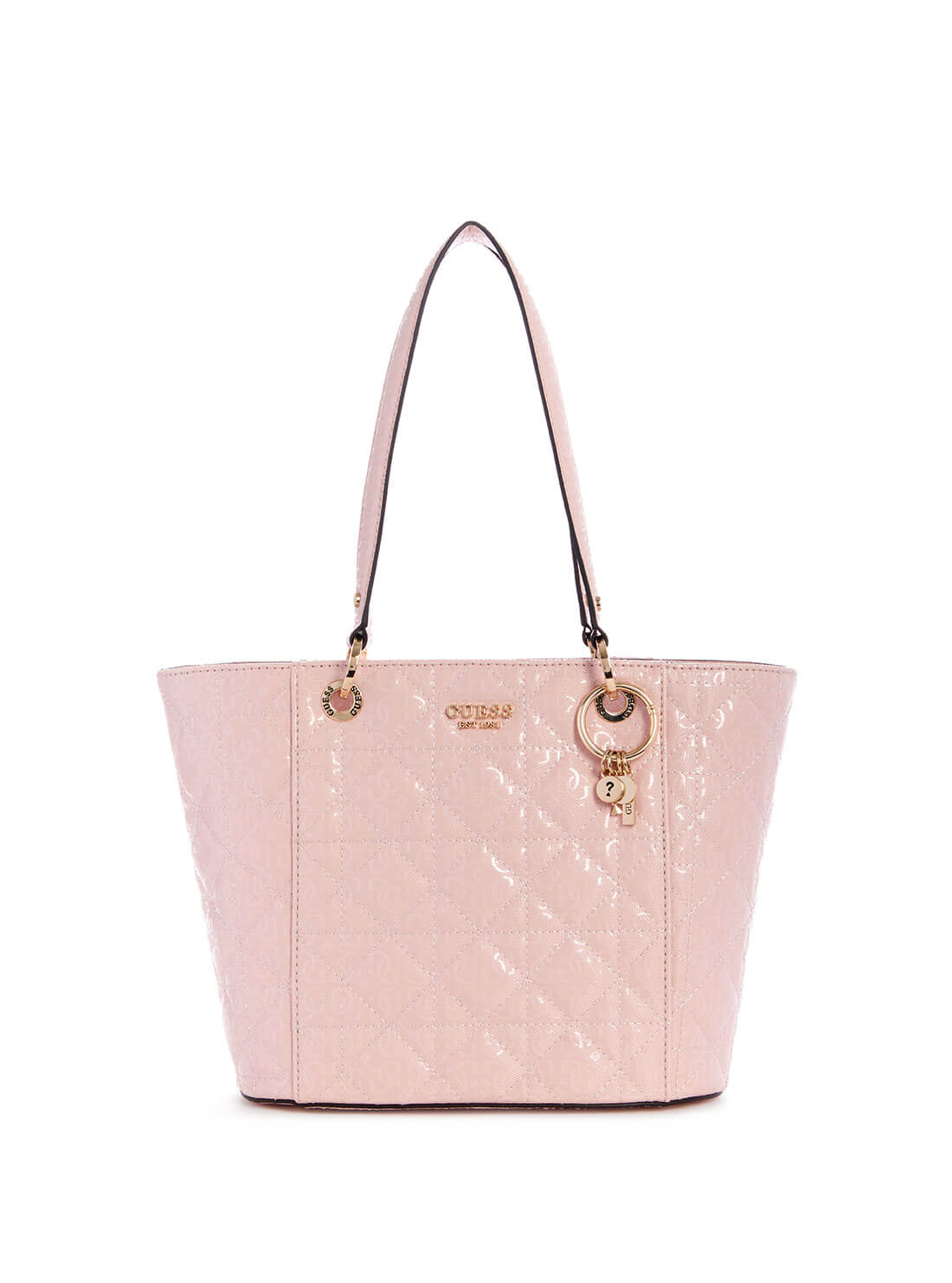 GUESS Womens Pink Noelle Elite Tote Bag GS787922 Front View