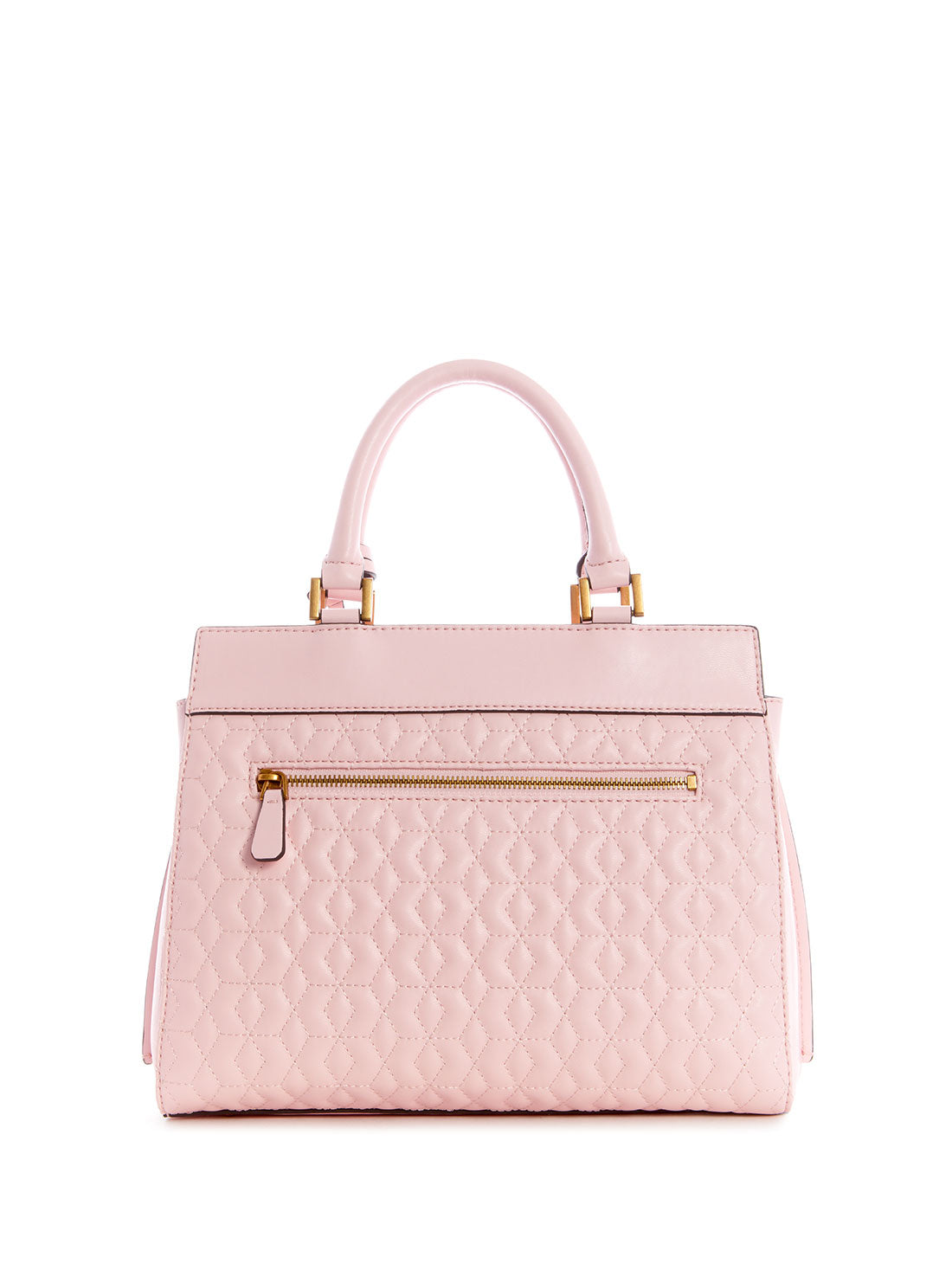 GUESS Women's Pink Katey Luxury Satchel Bag DB787026 Back View