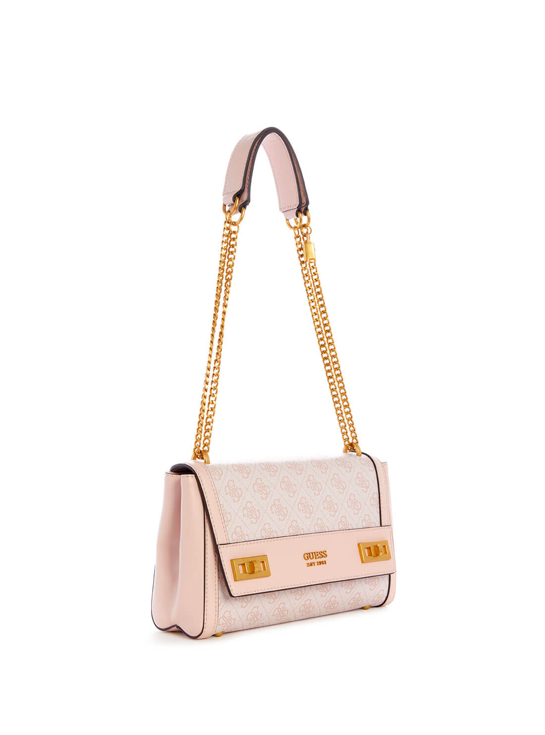 GUESS Katey Luxury Shoulder Bag Pink - Womens from PILOT UK