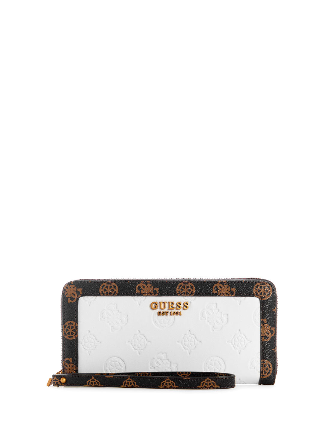 Guess white wallet Clearance