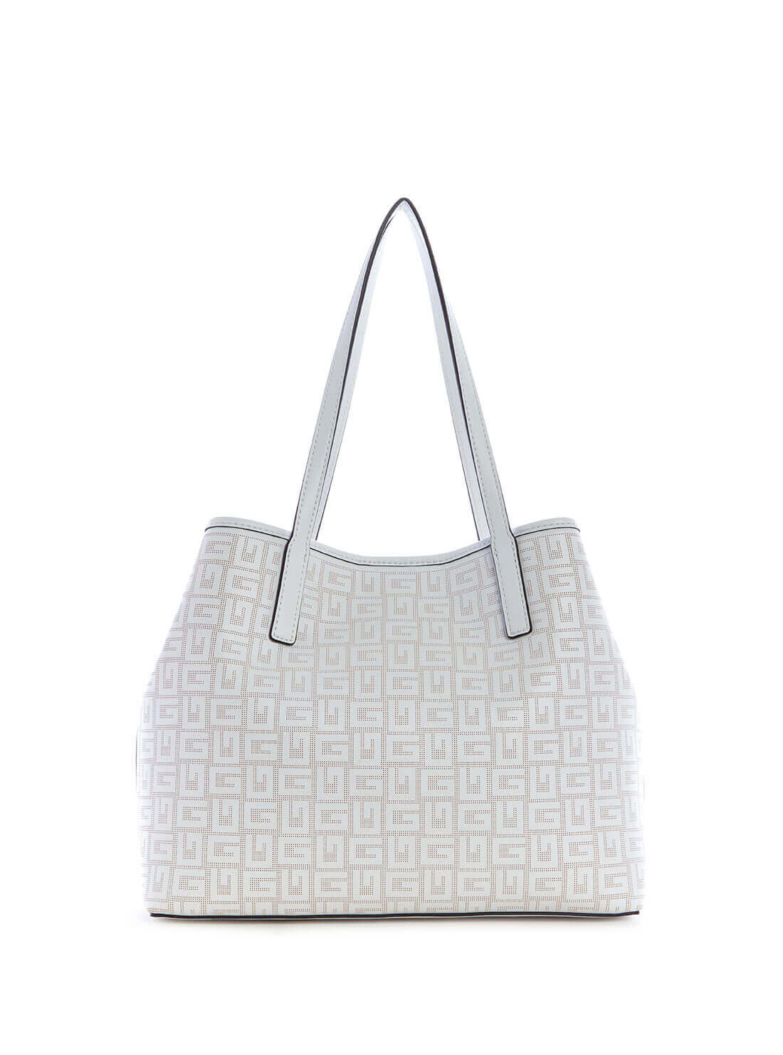 White Vikky G Tote Bag