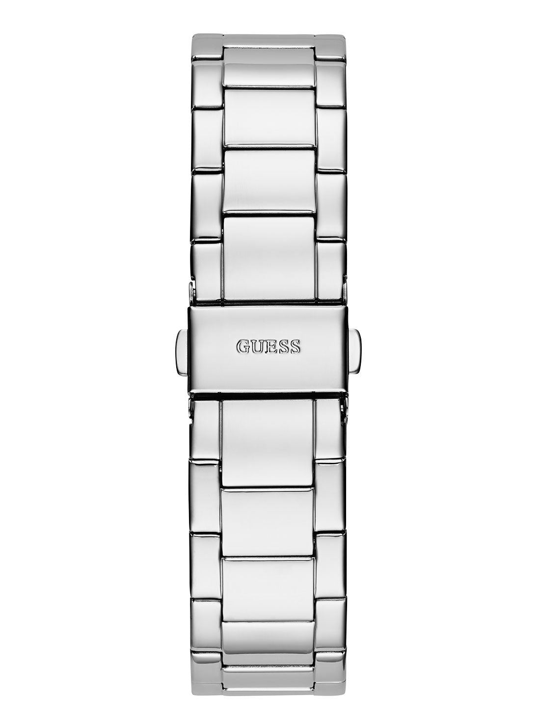 GUESS Womens Silver Crystal Moonlight Watch GW0320L1 Back View