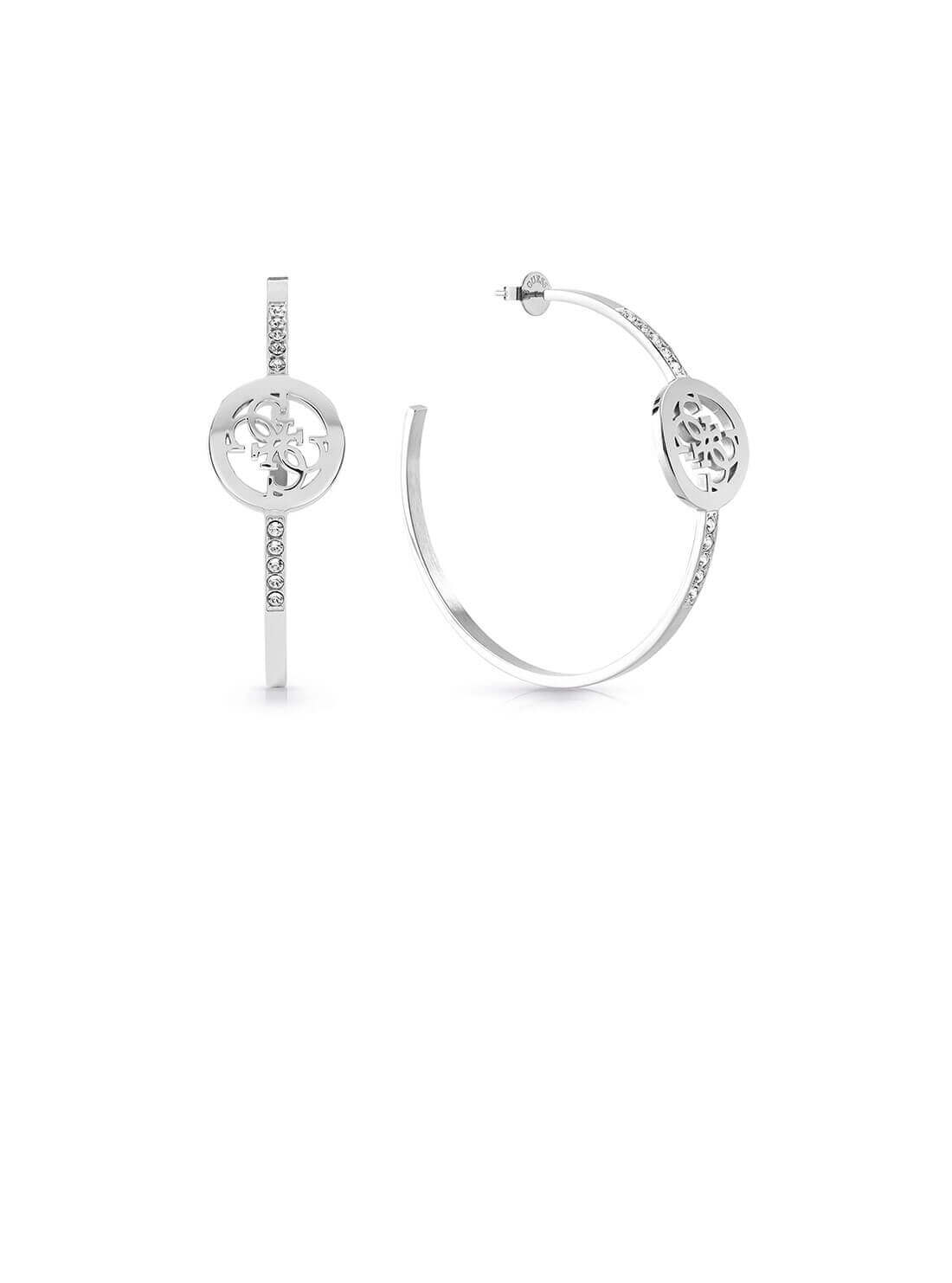 Guess sterling silver earrings Clearance