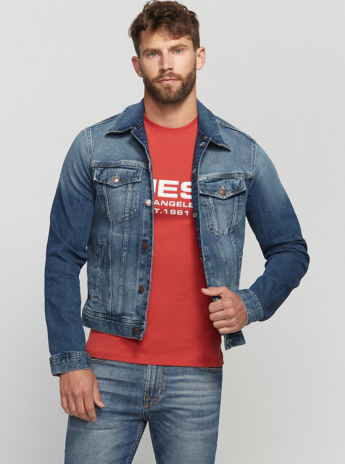 Guess dillon sales denim jacket