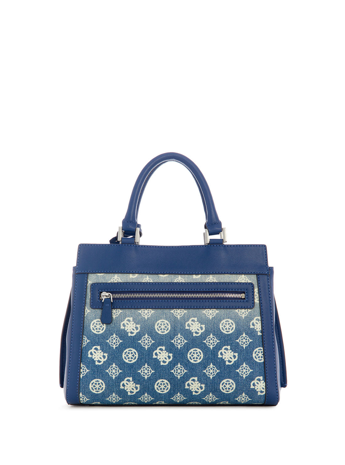 Denim Ombre Logo Katey Luxury Satchel Bag