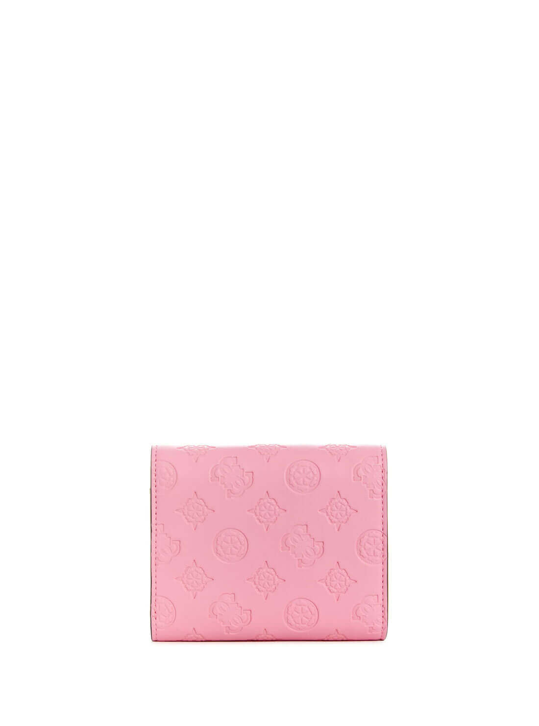 Pink Carlson Small Trifold Wallet GUESS