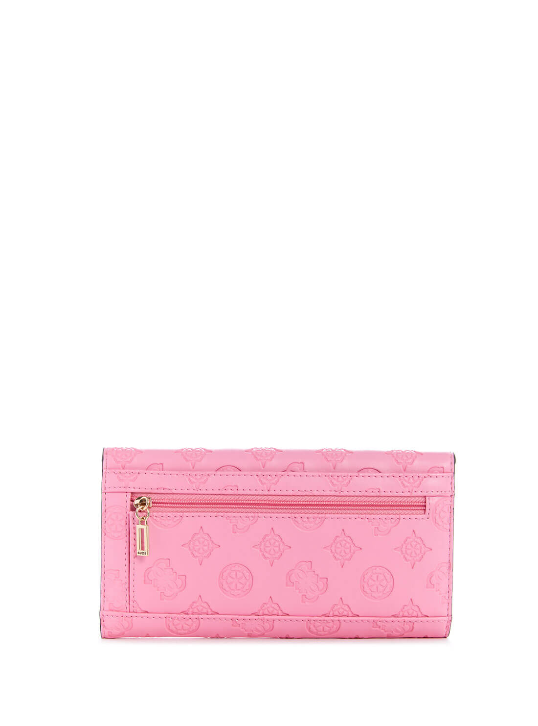 GUESS Womens  Pink Carlson Multi Clutch PG839866 Back View