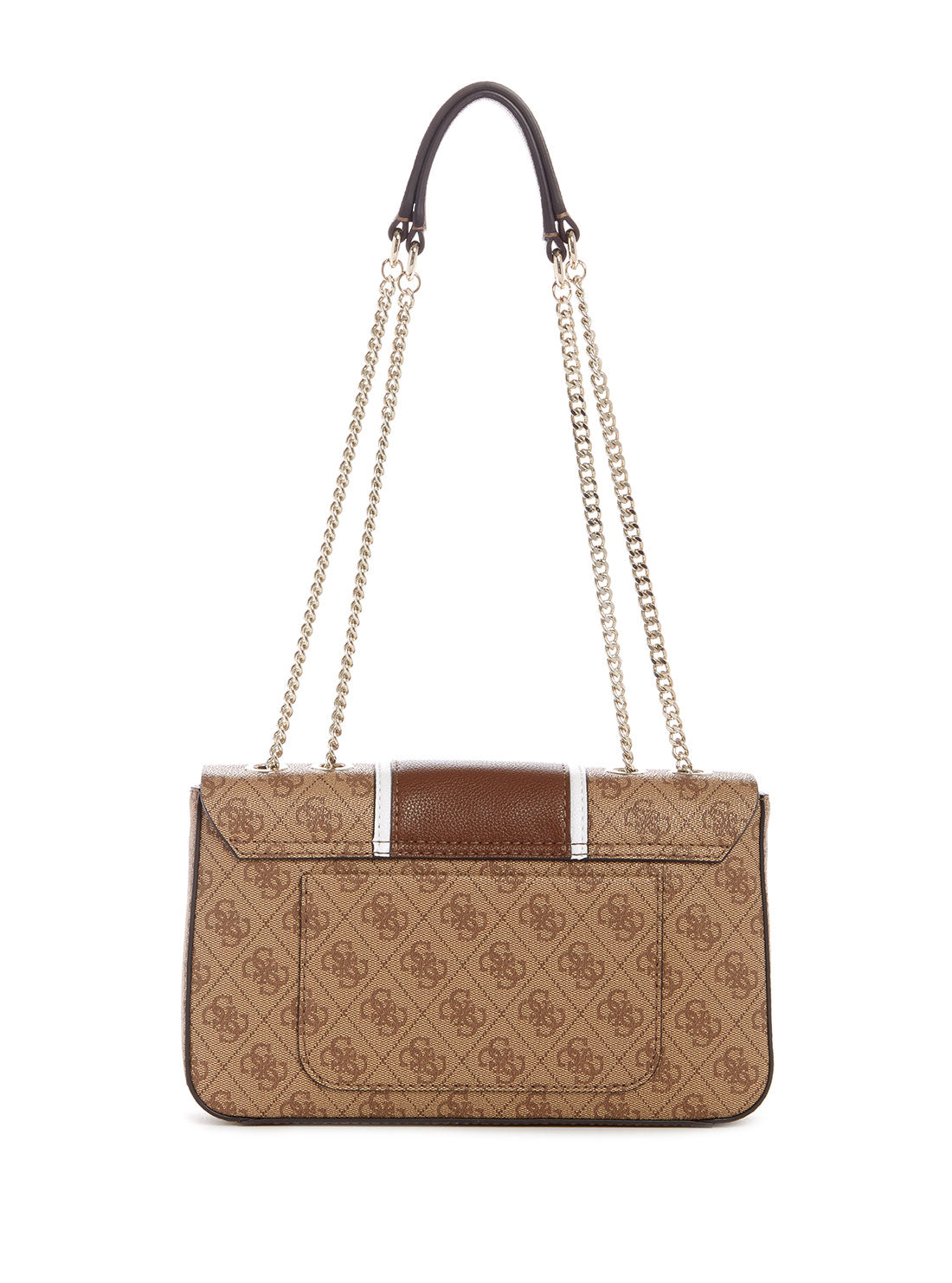 Brown Logo Open Road Convertible Crossbody Bag