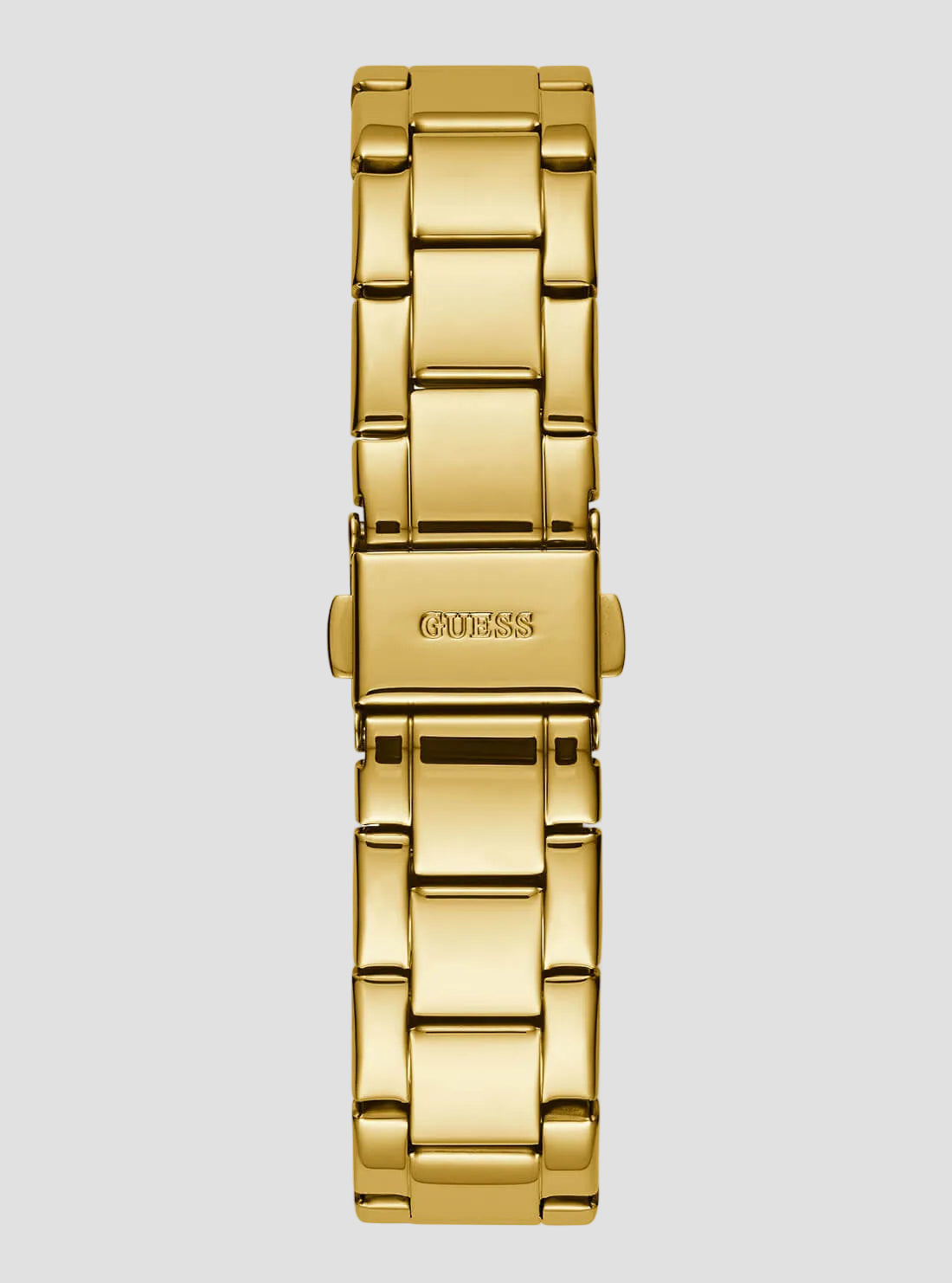 GUESS Accessories Gold Quattro G Logo Sugar Watch GW0001L2 Back View